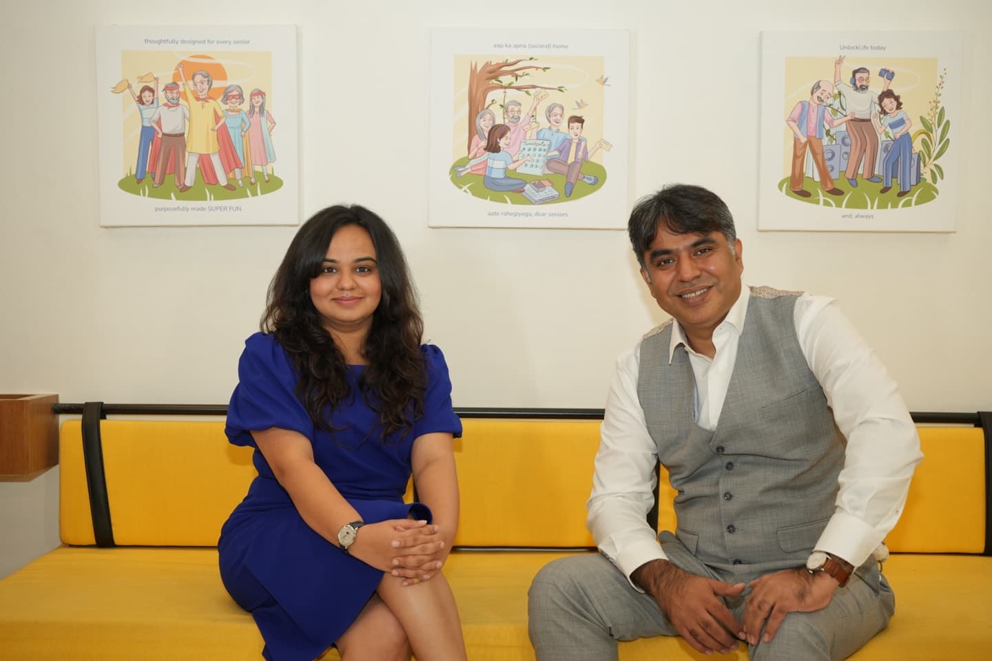 Rachita and Sameer, founders of Shravan